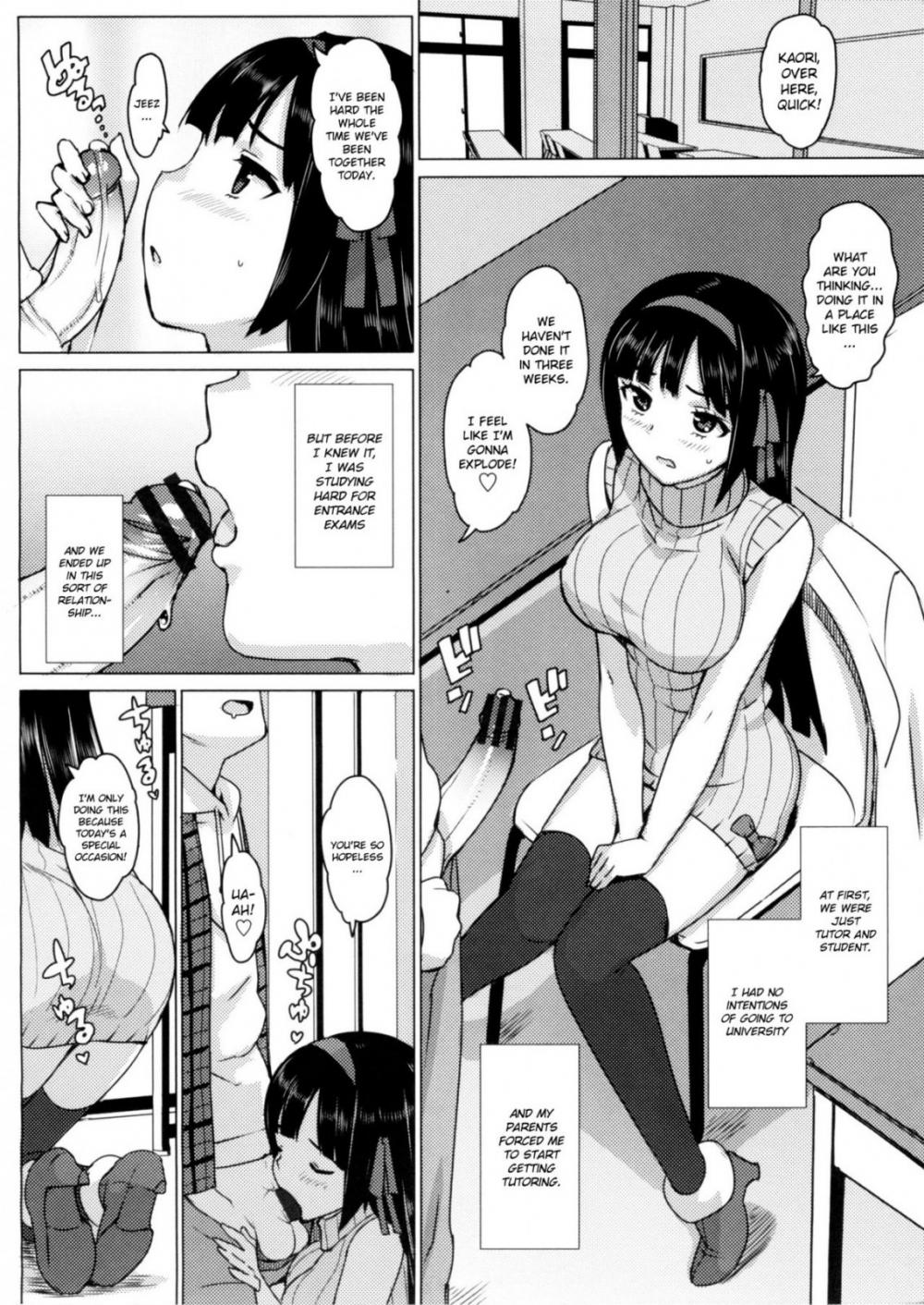 Hentai Manga Comic-Tutor Girlfriend♡-Chapter 1-4